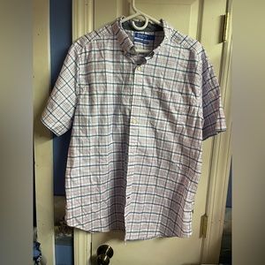 NAUTICA MENS SHORT SLEEVE BUTTON DOWN SHIRT NEW